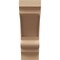 Ekena Millwork 6"W x 12"D x 18"H Classic Diane Rough Cedar Woodgrain TimberThane Corbel, Primed Tan CORUR06X12X18DIARCPR - alternate 3